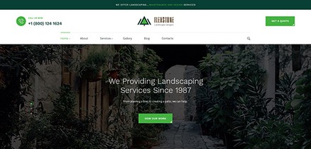 JA Landscape - Gardening and Landscaping Joomla Template