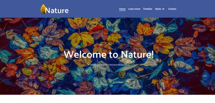 Nature - Free Multipurpose Joomla 4 Template