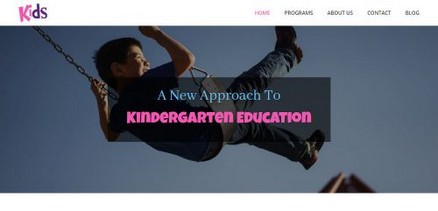 Kids - Kindergarten And Pre - School Joomla 4 Template