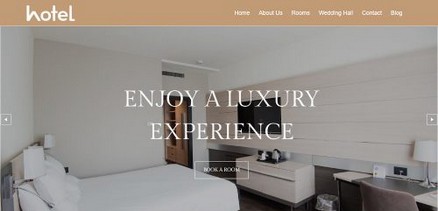 The Hotel - Responsive Hotel Booking Joomla 4 Template