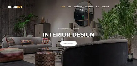 InteriArt - Premium Furniture & Interior Joomla Template