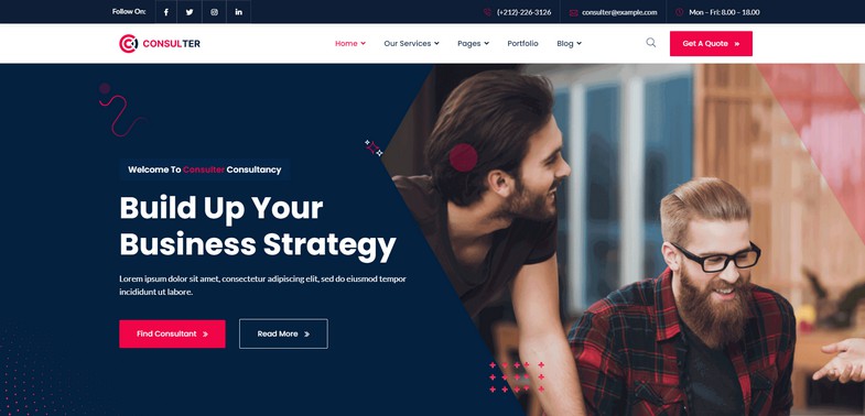 Consulter - Business and Consulting Joomla Template