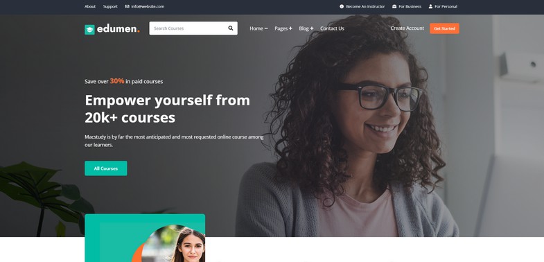 Edumen - Education Joomla Template With Page Builder
