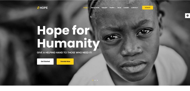 Hope - The Best Joomla template for Charity, NGO, and Fundraising sites