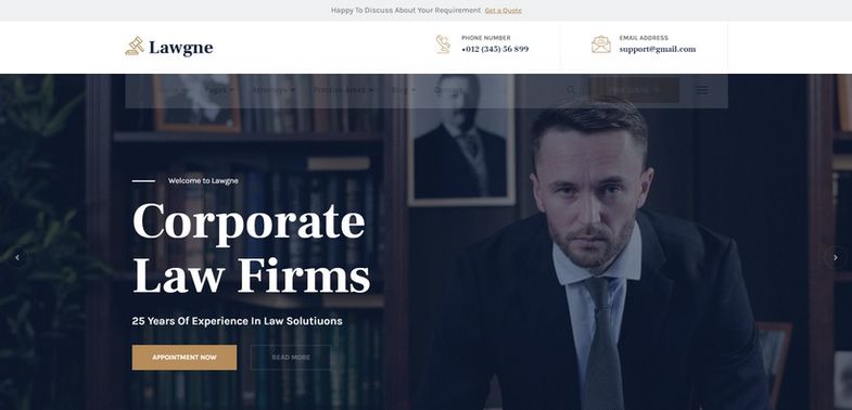 Lawgne - Joomla 4 Template for Attorney & Lawyers
