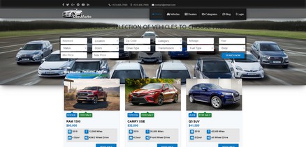Auto - Car Repairs & Cars Dealer Websites Joomla 4 Template