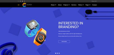 Colibric - Brand Portfolio and Marketing Creative Agency Joomla Template