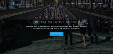 Ariana - Digital Agency One Page Joomla 4 Template