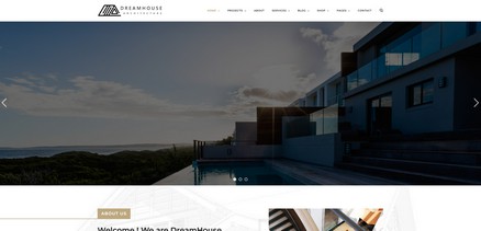 Dreamhouse - Architecture & Interior Design Joomla 4 Template