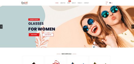 Fashio - Fashion Store eCommerce Joomla 4 Template