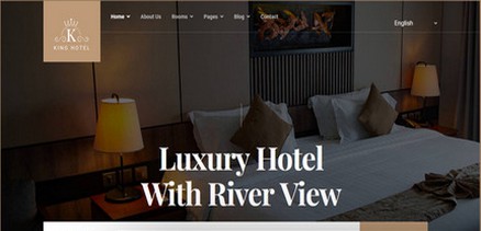 KingGO - Hotel Booking Joomla 4 Template for hotels, resorts