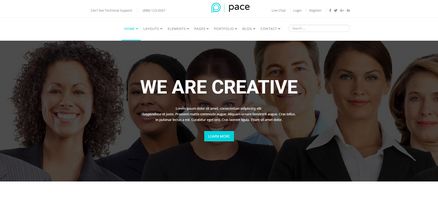 Pace - Responsive MultiPurpose Joomla Template