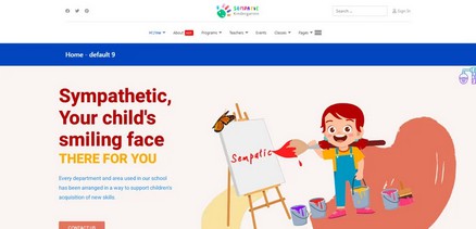 Sempatic - Kindergarten and Kids School Joomla 4 Template