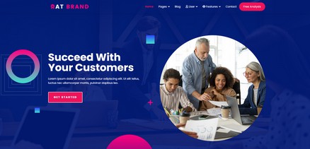 Brand - Multipurpose Business Joomla 4 Template Website