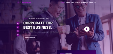 Business - Corporate Business Joomla 4 Template Website