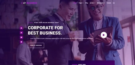 Business - Corporate Business Joomla Template Website