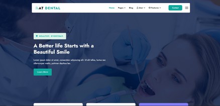 Dental - Dental Care Services Joomla Template website