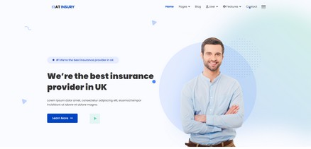 Insury - Insurance Sector Broker Joomla Template Website