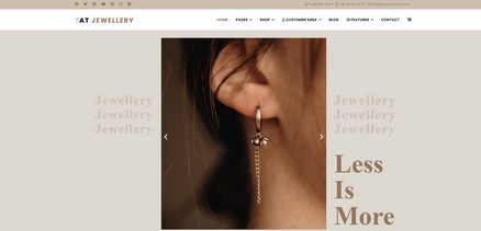 Jewellery - Jewellery eCommerce Joomla Template Website