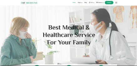 Medicine - Health Care Center, Hospital Joomla template