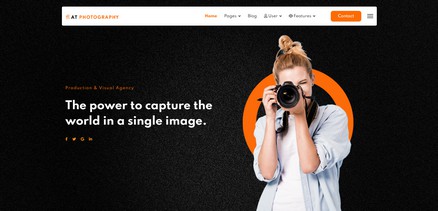Photography - Joomla 4 Template for Photographs Studios