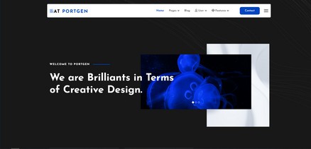 Portgen - Business Design or Creativity Joomla Template
