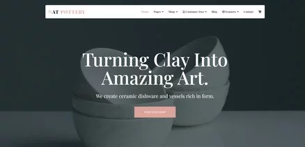 Pottery - Responsive Furniture eCommerce Joomla Template