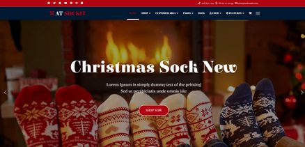 Sockit - Responsive Joomla Stocking Template