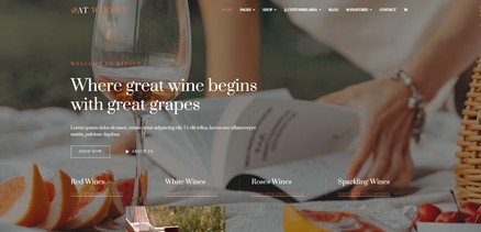 Winest - HikaShop Food & Restaurant Joomla Template