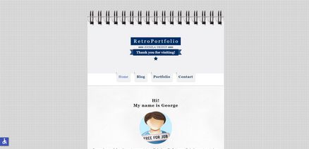 RETRO - Professional Template Perfect for Personal or Business Sites