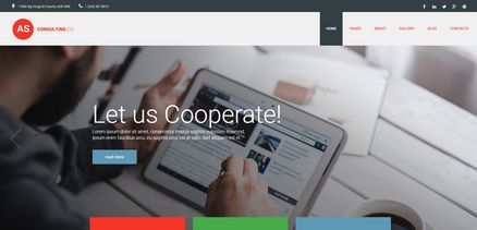 Consulting - Professional Joomla template