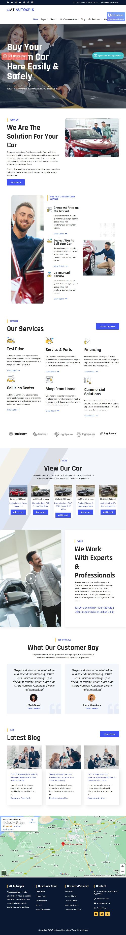 Autospik - Premium eCommerce Car Store Joomla 4 Template