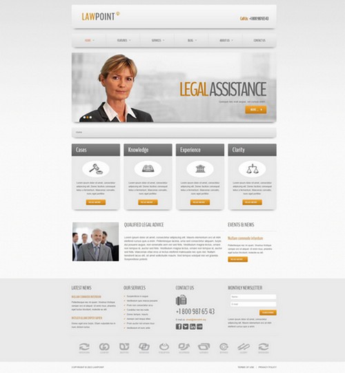 Law Point - Responsive Legal and Lawyers Joomla 4 Template
