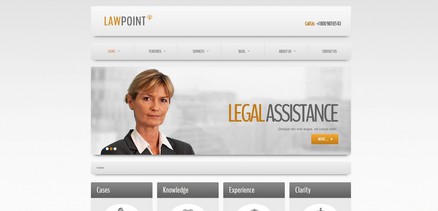 Law Point - Responsive Legal and Lawyers Joomla 4 Template