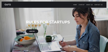 Aura - Business Corporate Websites Joomla 4 Template