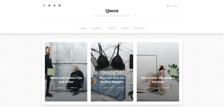 Queen - Joomla 4 Template for Magazine and Personal Blog