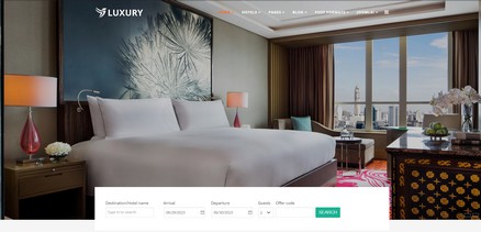 J-Luxury - Responsive Luxury Hotel Joomla 4 Template