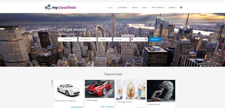 J-MyClassifieds - Professional Ads and Classifieds Joomla 4 Template