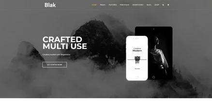 Blak - Responsive MultiPurpose Joomla Website Template