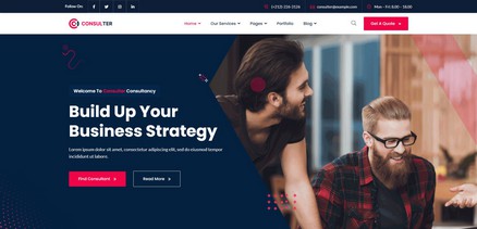 Consulter – Business and Consulting Joomla 4 Template