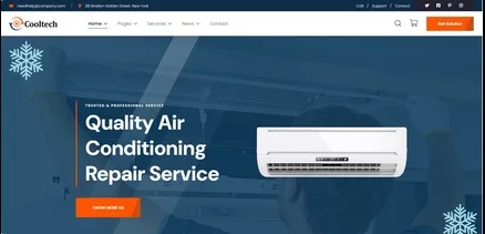 Cooltech - Joomla Air Conditioning & Heating Template