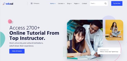 Educal – Online Courses and Education Joomla Template