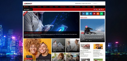 HotNews - Responsive News and Magazine Joomla 4 Template