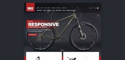  Bike Store - Responsive E-commerce Joomla 4 Template