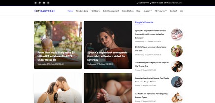 ET Babycare - Joomla 4 Template for BabySitting & Child Care