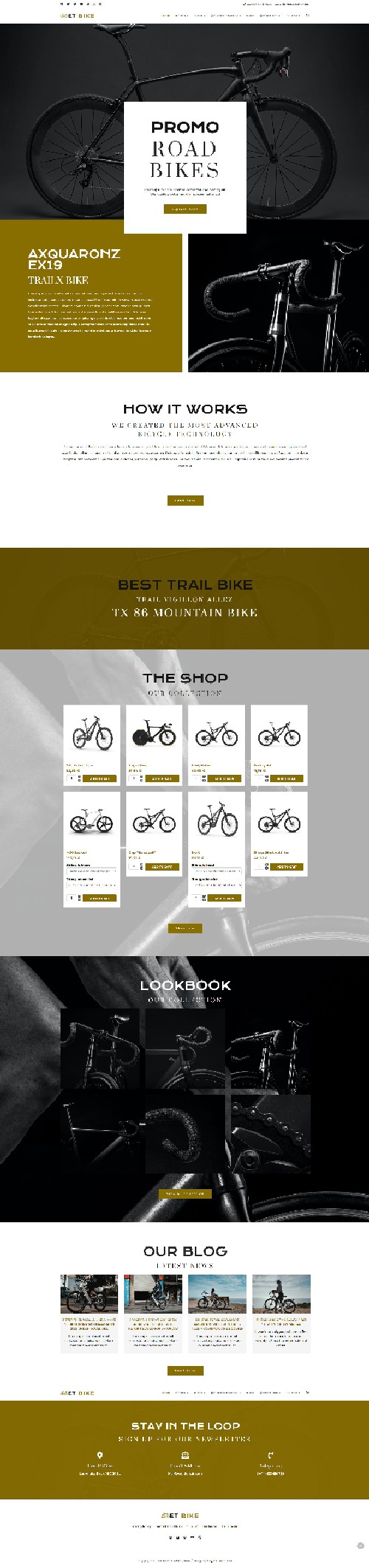 ET Bike – Responsive Bicycle Shop Joomla 4 Template