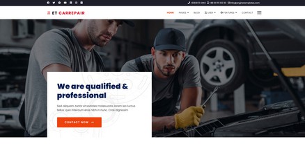 Car Repair - Responsive Car Repair Joomla 4 Template