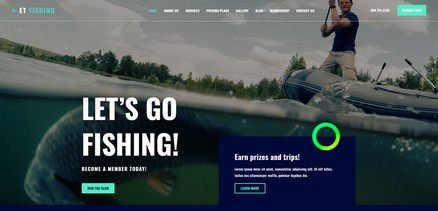 ET Fishing - Fishing Business Websites Joomla 4 Template