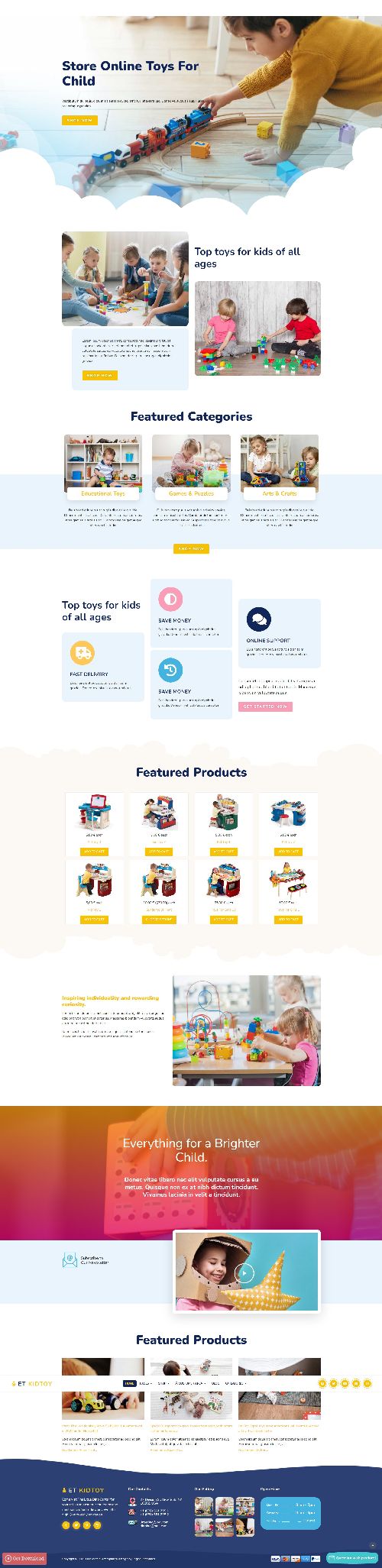 KidToy - Responsive Toy eCommerce Joomla 4 Template