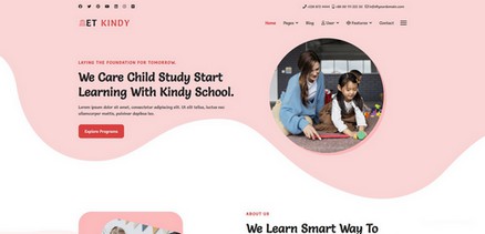 ET Kindy - Free Educational Kindergarten Joomla 4 Template